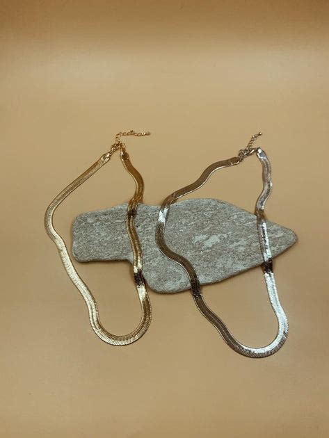 7MM Glossy Large Viper Chain in Silver Tone – Shop Lune Global Private ...