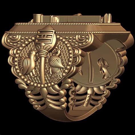 Buy Kartikeye 3D Model STL - Jewelry Ring