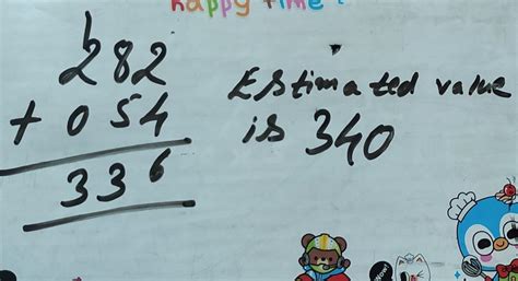 estimate the sum to the nearest tens.282+54 - Brainly.in