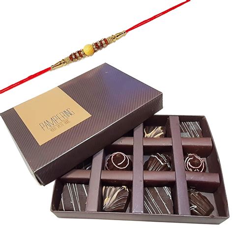 Jayhind Sweets Decorative Special Chocolate Box – 12 Pcs | with Rakhi ...