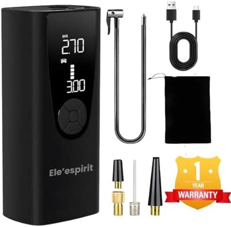 Woscher ‎i6 150 PSI Electric Tyre Portable Inflator Pump for Car & Bike ...