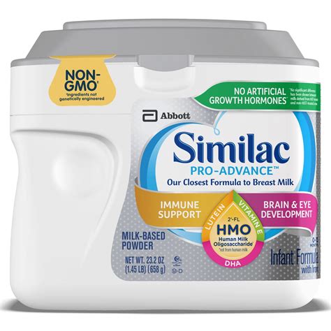 Similac Pro-Advance Non-GMO Powder Baby Formula, 23.2 oz Tub – Walmart ...