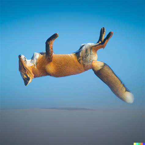 A fox doing an incredible backflip, animal stunts, top | DALL·E 2 | OpenArt
