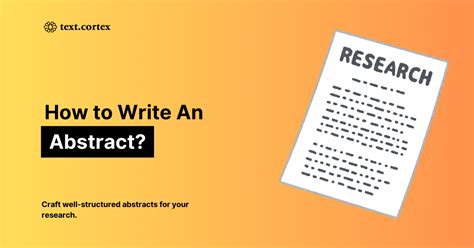 How to Write an Abstract 的图像结果