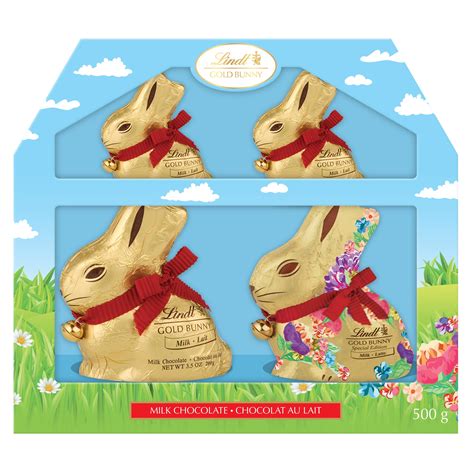 Lindt Gold Bunny Milk Chocolate, 500 g | Costco