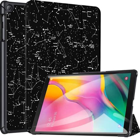 Robustrion Smart Trifold Hard Back Flip Stand Case for Samsung Tab A 10 ...