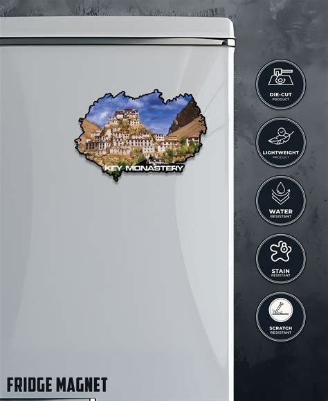 Key Monastery Fridge Magnet – WANDERLOOMS