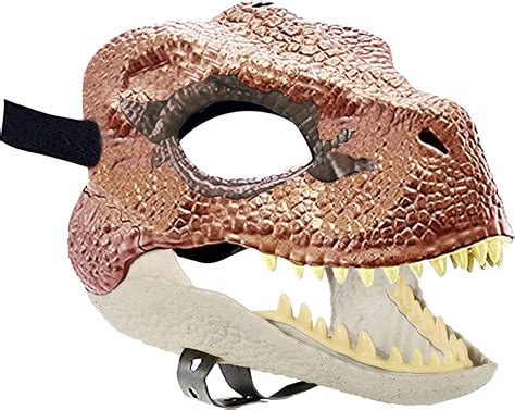 VegKey Realistic Dinosaur Mask with Moving Jaw - Perfect India | Ubuy