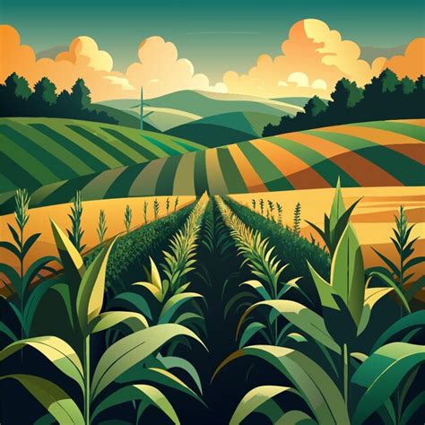 Corn Field Vector 的图像结果