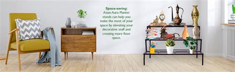 ASIAN AURA 3 Step/Tier Plant Stand - Indoor/Outdoor Shelf Holder Rack ...