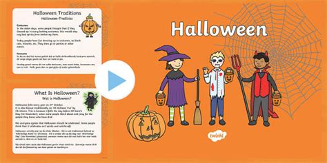 PowerPoint: All About Halloween English/Afrikaans