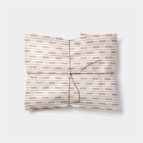 Modern Neutral Gift Wrap | MakerPlace by Michaels
