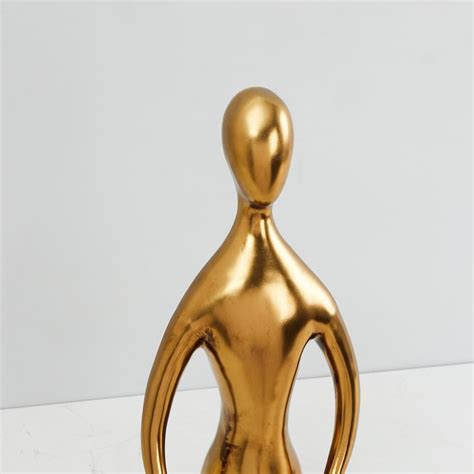 Buy Splendid Abstract Modern Yoga Figurine from Home Centre at just INR ...
