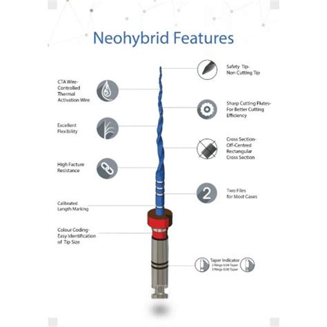 Buy Neoendo Neohybrid Rotary Files 21mm Online at Best Prices - ID ...