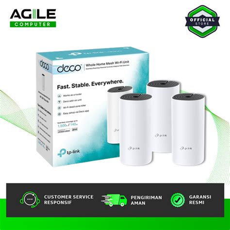 Promo TP-Link DECO M4 1/2/3 PACK AC1200 Whole Home Mesh Wi-Fi System ...