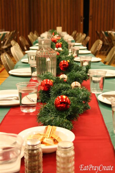 Christmas Party Table Decorations Ideas