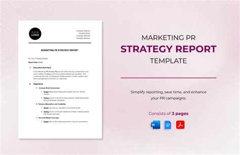 Year-end Marketing Report Template in Word, PDF, Google Docs - Download ...