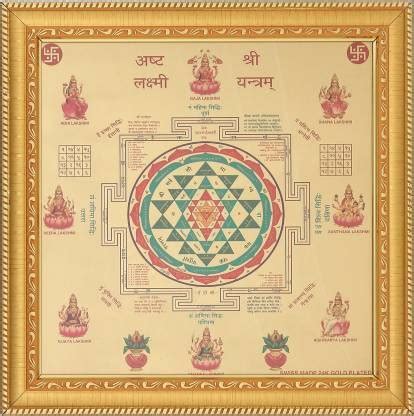 RRS Enterprises Astha Laxmi Shree Yantra for Money, Success and ...