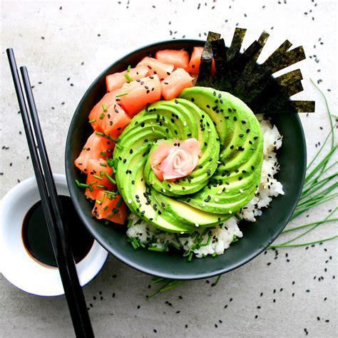 Salmon Bowl Sushi Rice at Ruth Townsend blog