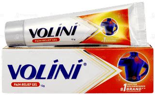 Volini Pain Relief Gel 12gm: Uses, Side Effects, Price & Substitutes