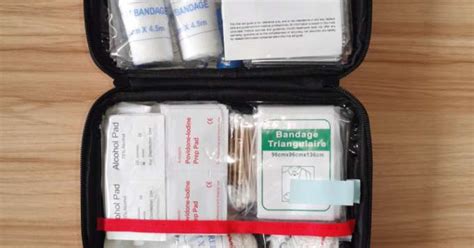 16 Piece 1st Aid Kit - Emergency First Aid Kit - Emergency Medical Kit ...