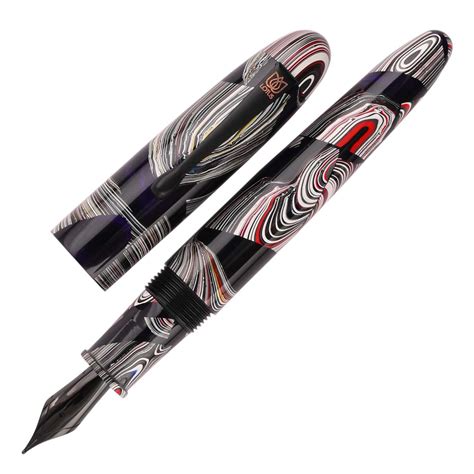 Lotus Fordite Fountain Pen - Purple – Makoba