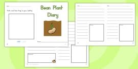 Plant Diary | Living Things | Primary Resources - Twinkl