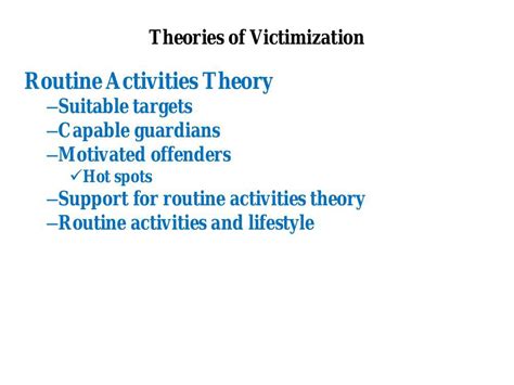 Image result for Examples of Routine Activities Theory