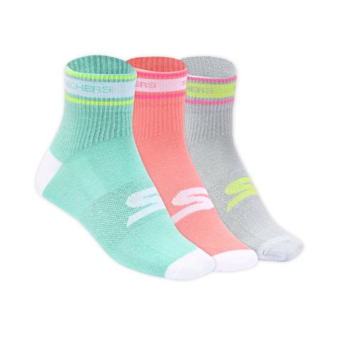 Buy Skechers 3 Pack of WOMENS NON TERRY ANKLE Socks | Mens