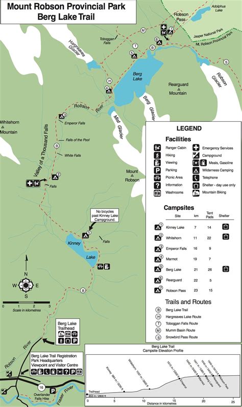 Berg Lake Trail, Mount Robson Provincial Park, British Columbia, Kanada