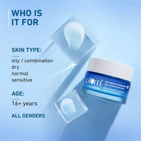 Shop 2% Niacinamide Moisturizer Gel Cream with Rice Water Online – Plum