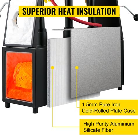Купить VEVOR Газовая кузнечная печь 1350°C, кузнечная печь 15 л ...