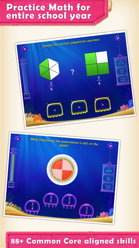 Rezultat imagine pentru Splash Math 3rd