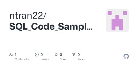 SQL Code Samples 的图像结果