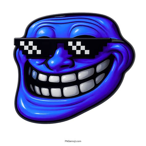 Troll Face Meme Emoji PNG, ClipArt, Vector FREE – PNG Emoji