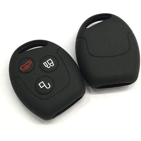 AUTOSiTY Silicone 3 Button Remote Key Cover for Ford Figo Fiesta Fusion ...