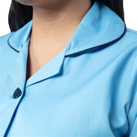 Female Nurse Uniform NT02 - Light Blue – Uniform Craft