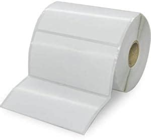 Barcode Label -75 mm by 50 mm - (1000 pc per roll) Chromo Labels- Pack ...