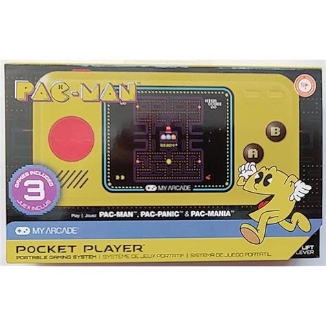 Buy My Arcade PAC-MAN POCKET PLAYER featuring 3 classic games: PAC-MAN ...