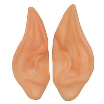 Enakshi® 2x1 Pair Elf Ears Soft Pointed Goblin Ears Fairy Pixie Dress ...