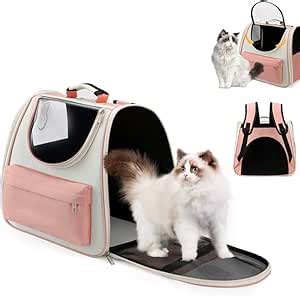 CBEX Cat Carrier Backpack Expandable Pet Carrier Airline Approved Dog ...