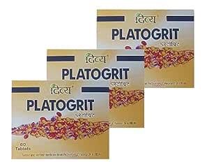 Buy Patanjali Divya Platogrit Tablet - Pack of 3 Online at Low Prices ...
