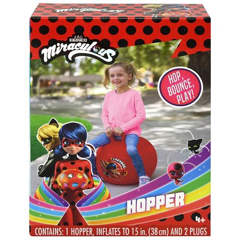 Buy Miraculous Ladybug Hopper Ball in color box Online at Lowest Price ...