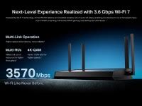 TP-Link Archer BE230 BE3600 Dual-Band Wi-Fi 7 Router Wireless Router 2. ...