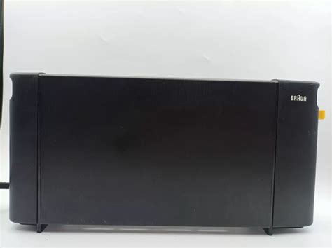 Tostadora HT 20 negra - 1.800 Productos Braun diseñados por Dieter Rams ...