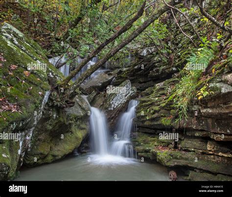 Waterfall, Kings River, Kings River Falls Natural Area, Arkansas Stock ...