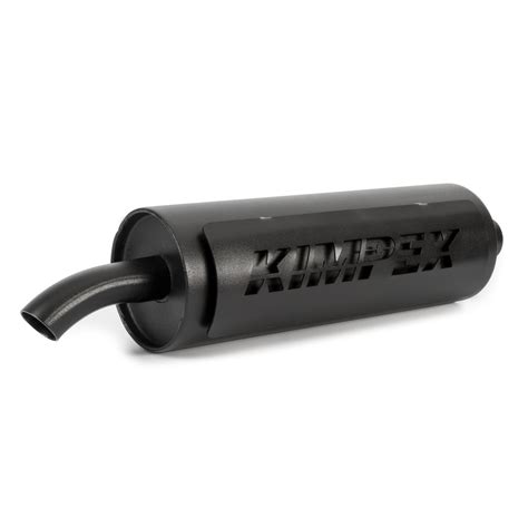 Kimpex Muffler Silencer Exhaust ATV Universal Small Cylinder Black ...