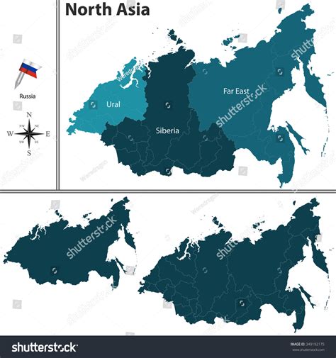 683 Far East Map Continent Images, Stock Photos & Vectors | Shutterstock