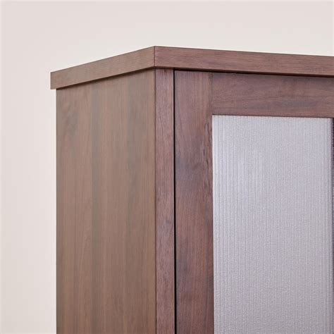 Buy (Refurbished) Lewis 4-Door Book Cabinet - Brown from Home Centre at ...