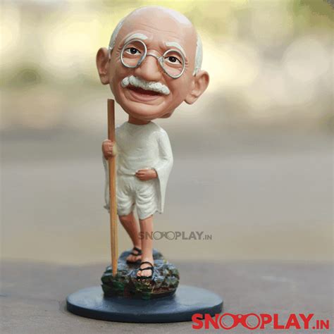 Buy Mahatma Gandhi Bobblehead Figurine ( 9 Years till Grown Ups) on ...